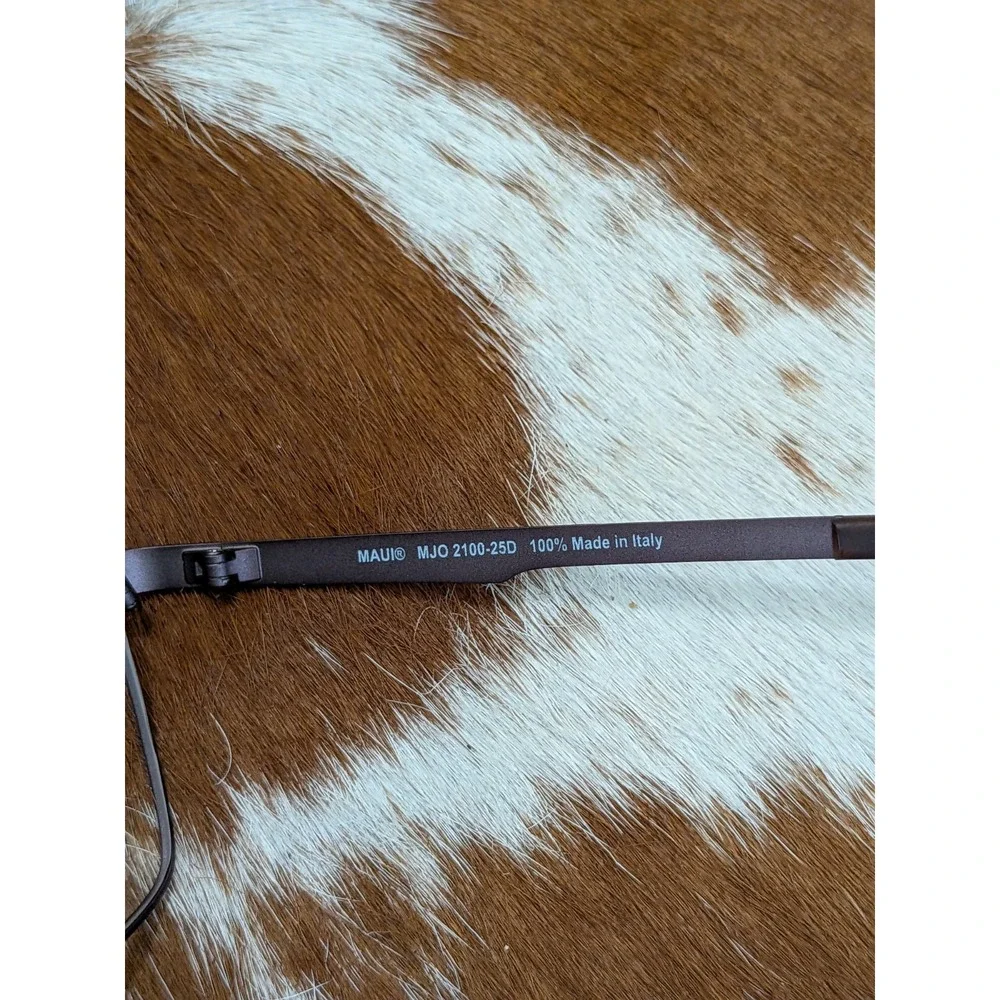 Maui Jim Eyeglasses MJO 2100-25D Brushed‎ Bronze Metal Frames 58-17-145